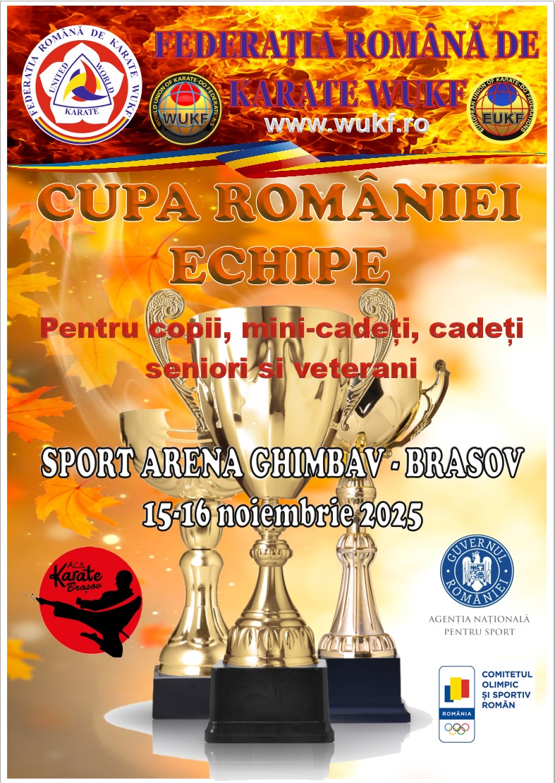 Cupa Romaniei echipe WUKF 2025